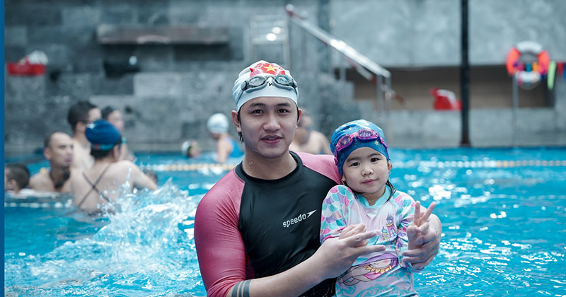 Lớp dạy bơi tại Thanh Trì: Học biết bơi nhanh sau khi hoàn thành khóa học 1